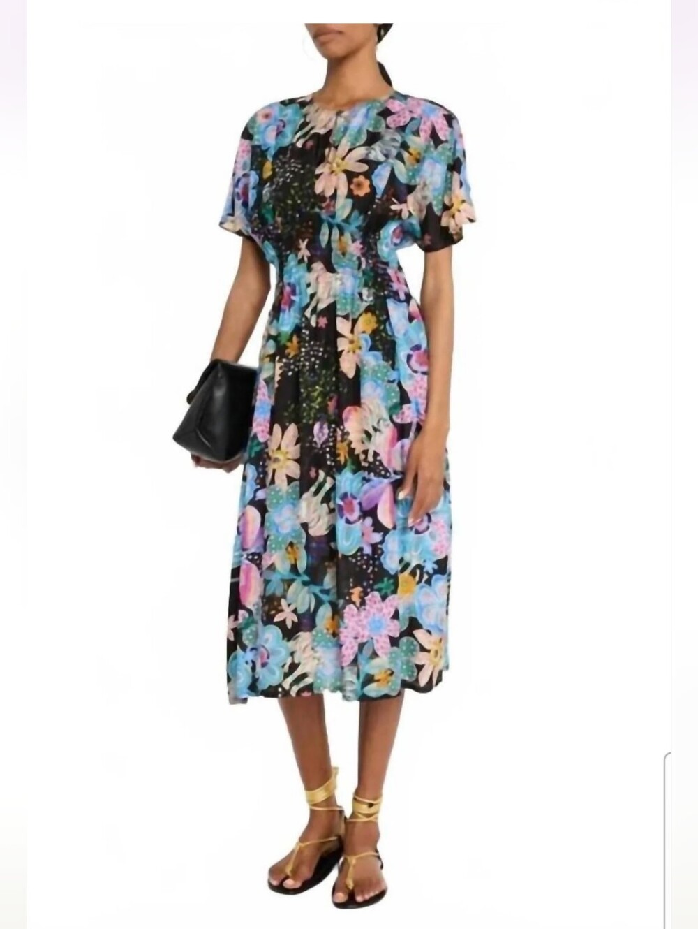 BNWT Johnny Was Damaris Slip dress M 100% Silk